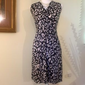 INC International concepts, animal print dress XS Excellent condition!